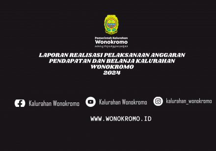 LAPORAN REALISASI PELAKSANAAN ANGGARAN PENDAPATAN DAN BELANJA KALURAHAN WONOKROMO SEMESTER II 2024